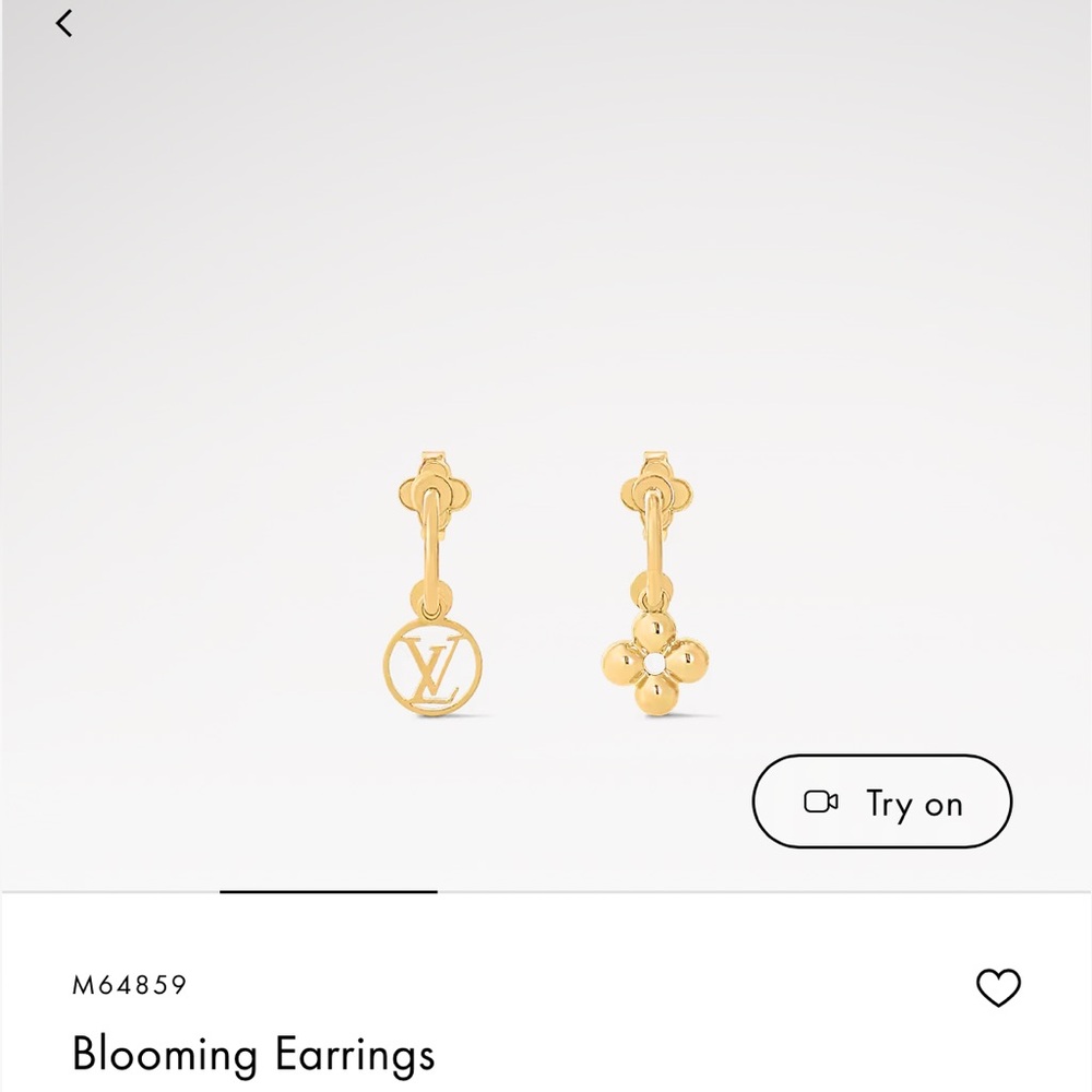 Louis vuitton earrings